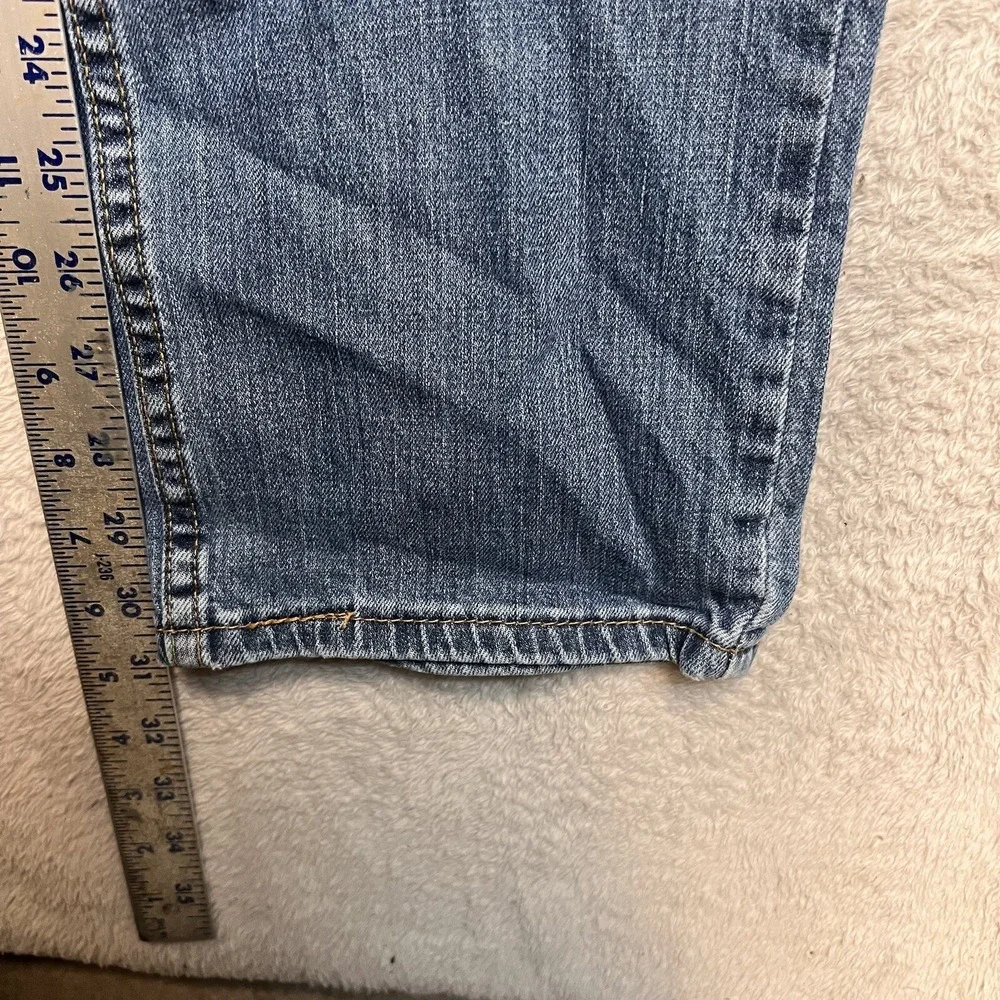 Levi's Jeans‎ Mens Blue Denim Pants Slim Fit Straight Leg Size 34x34